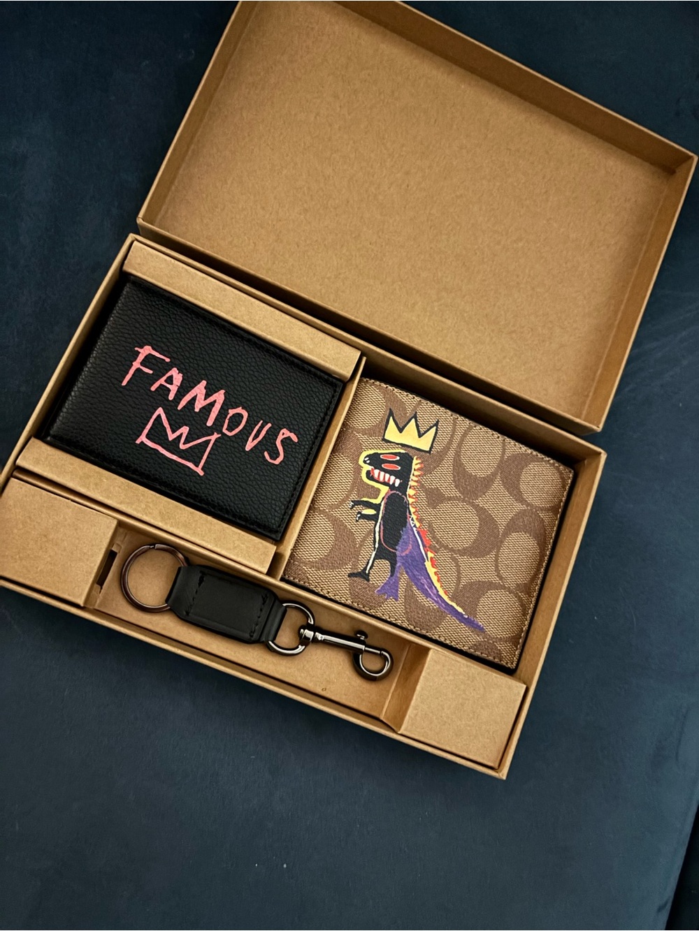 Coach X Jean Michel Basquiat Wallet, Limited Edition! Men’s Collection. - Picture 7 of 7